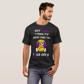 T-shirt F#CK OFF...Fibro (Devant entier)