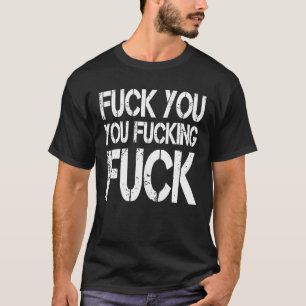 T-shirt F ck You F ck F ck Sac sarcastique