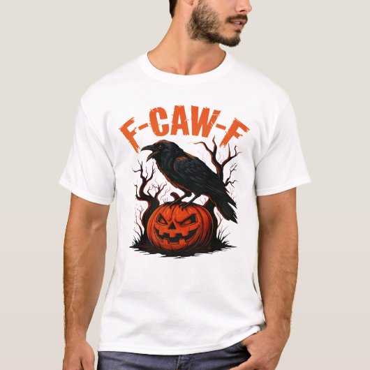T-shirt F-Corbeau-F (Devant)