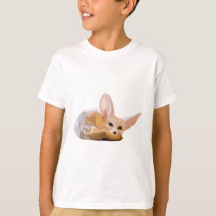T-shirt F est pour Fennec Fox