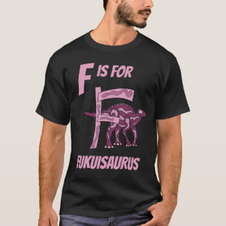 T-shirt F est pour Fukuisaurus