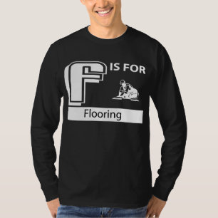T-shirt F est pour parqueter