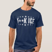 T-shirt F ICE Protest (Devant)