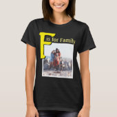 T-shirt F pour la famille (Devant)