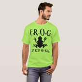 T-SHIRT F.R.O.G. (Devant entier)