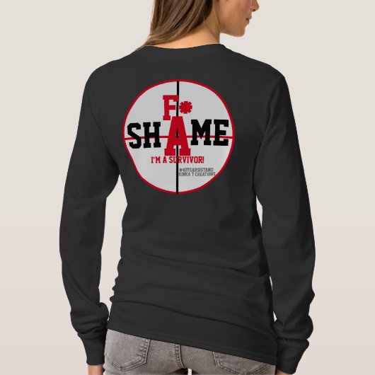 T-shirt F* ShAme (Dos)