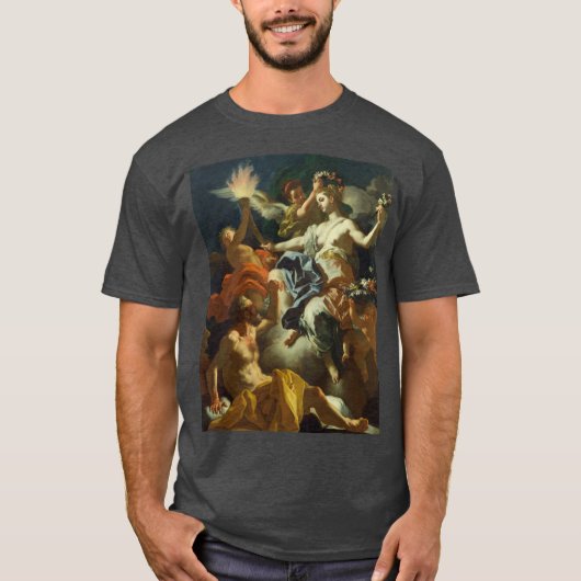 T-shirt F. Solimena - Aurora Taking Leave of Tithonus (Devant)
