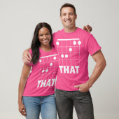 T-shirt F That Funny Guitar Chord (Unisexe)