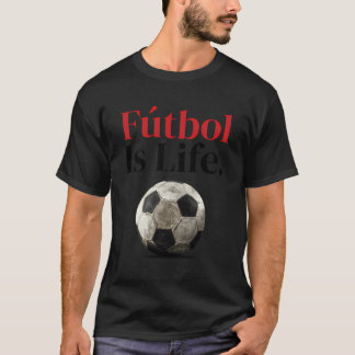 T-shirt FãºTbol Est Un Ventilateur De Football Lié Aux Pro