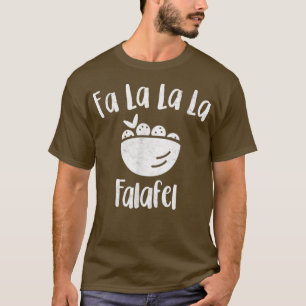T-shirt Fa La La Falafel Moyen-Orient Alimentation Arab Ve