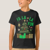 T-shirt Fa La La Fun Art numérique Design (Devant)