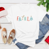T-shirt Fa La La Funny Noël Arbre Vacances