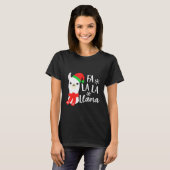 T-shirt Fa La La Lama (Devant entier)