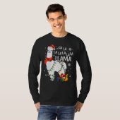 T-shirt Fa La La Llama Noël drôle (Devant entier)