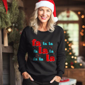T-shirt Fa La La Noël
