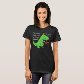 T-shirt Fa Ra Ra Rawr Noël Dinosaure Drôle Avec Xma (Devant entier)