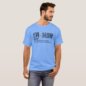 T-shirt Fa-Thor Comme Papa Juste Un Chemin De Héros Plus P (Devant entier)