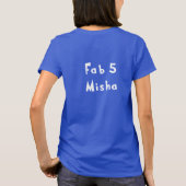 T-shirt Fab5 Misha (Dos)