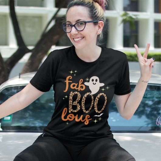 T-shirt Fab Boo Lous Funny Halloween 