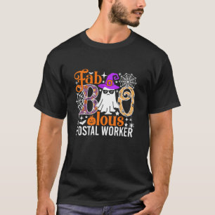 T-shirt Fab Boo Lous Postal Worker Funny Halloween Costume