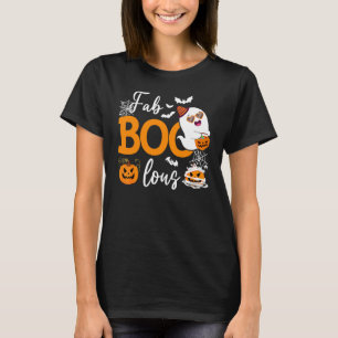 T-shirt Fab Boo Lous Saison effrayante Halloween Goule Fa