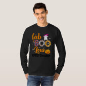 T-shirt Fab Boo Lous Sped Teacher Leopard Spooky Halloween (Devant entier)