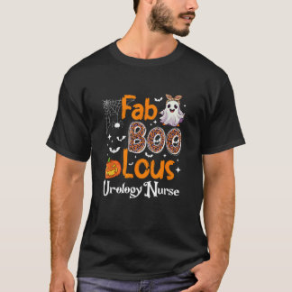 T-shirt Fab Boo Lous Urology Infirmière Citrouille Hallowe