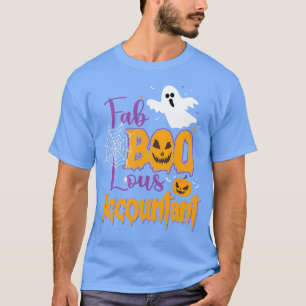T-shirt FabBooLous Comptable Funny Boo Ghost Halloween