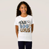 T-Shirt FabBOOlous - Fantômes avec Glam (Devant entier)
