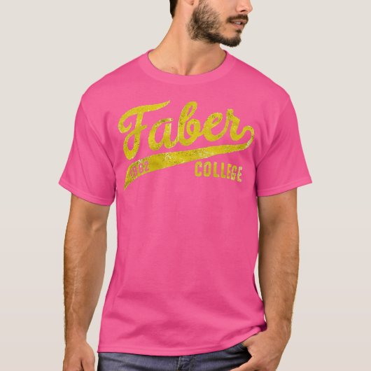 T-shirt Faber College (Devant)