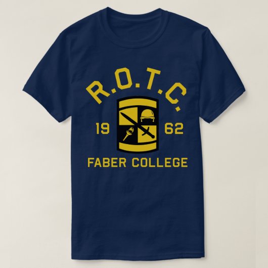 T-shirt Faber College ROTC (Design devant)