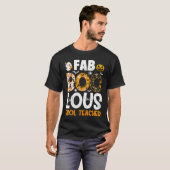 T-shirt Fabole ESL Enseignant Éffrayant Enseignant Hallowe (Devant entier)