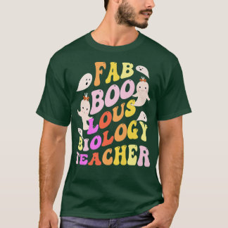 T-shirt Faboolous BIOLOGY TEACHER Costume This Is My Spook