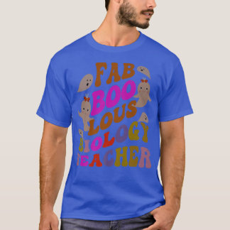 T-shirt Faboolous BIOLOGY TEACHER Costume This Is My Spook