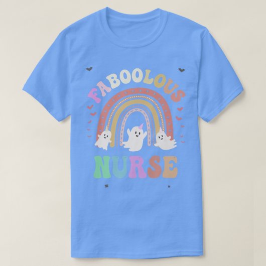 T-shirt FaBOOlous INFIRMIÈRE C'Est Mon Éffrayant (Design devant)