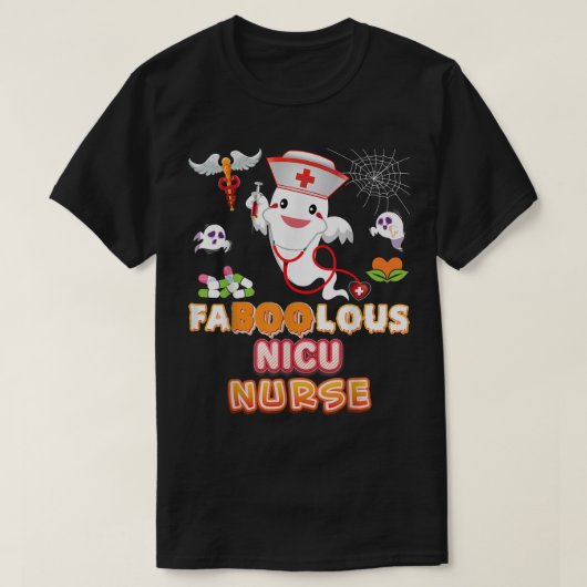 T-shirt Faboolous Infirmière en soins intensifs néonatals  (Design devant)
