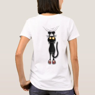 T-shirt Fabric de Cat funny