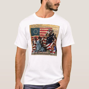 T-shirt Fabricant 1776 de Betsy Ross du ęr drapeau des USA