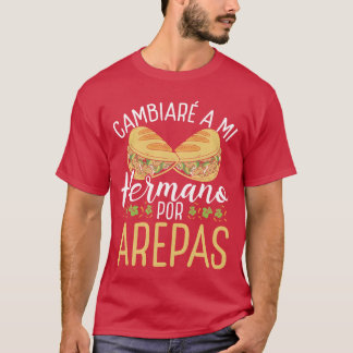 T-shirt Fabricant d'Arepas Venezuela Nourriture traditionn