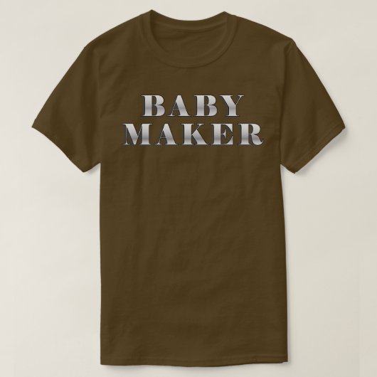 T-shirt Fabricant de bébé (Design devant)