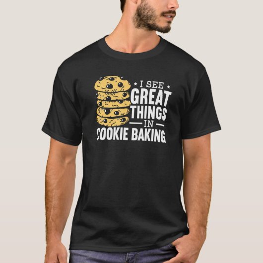 T-shirt Fabricant de biscuits cuits au four (Devant)