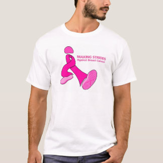 T-shirt Fabrication des pas contre le cancer du sein