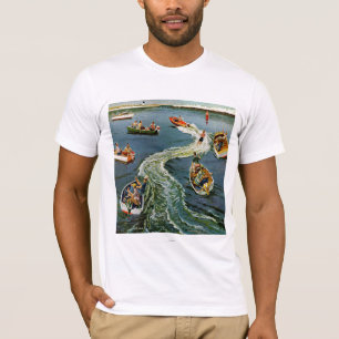 T-shirt Fabrication d'un sillage par des goupilles de Ben