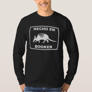 T-shirt Fabriqué à Booker Texas Armadillo Southern State T