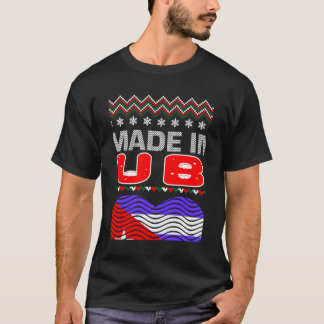 T-shirt Fabriqué À Cuba Vilain Chandail De Noël Chandail T