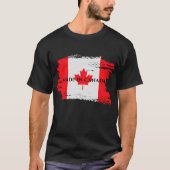 T-Shirt Fabriqué Au Canada (Devant)