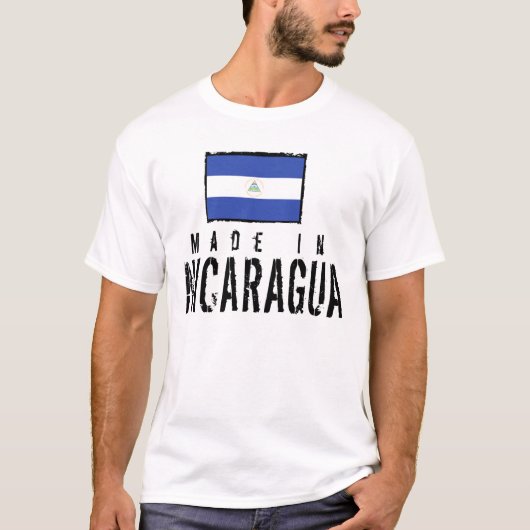 T-shirt Fabriqué au Nicaragua (Devant)