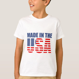 T-shirt fabriqué aux états-unis