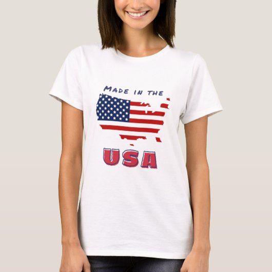 T-shirt Fabriqué aux Etats-Unis (Devant)