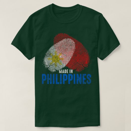 T-shirt Fabriqué aux Philippines (Design devant)